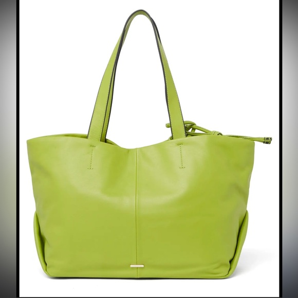 Vince Camuto Handbags - Vince Camuto Maryn Shoulder Tote Bag in the vibrant "Apple Buzz" green color